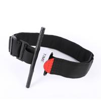 Buiten draagbare One-handed spinnen Emergency gesp slagader tourniquet (zwart)
