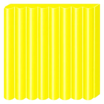 Fimo effect boetseerklei neon geel, 57gr