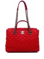 CHANEL Pre-Owned sac à main matelassé à losanges (2012) - Rouge CHANEL Pre-Owned sac à main matelassé à losanges (2012) - Rouge