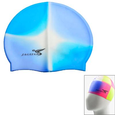 Zwemmen Cap uitstekende waterdichte zwemmen hoed elastische siliconen warmwaterbron Cap (MC902)
