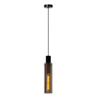 Lucide ORLANDO - Hanglamp - Ø 10 cm - 1xE27 - Fumé