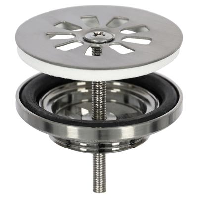 Differnz afvoerplug mat chroom