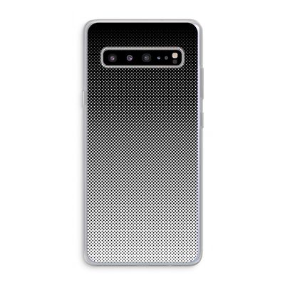 Musketon Halftone: Samsung Galaxy S10 5G Transparant Hoesje