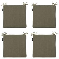 Zitje universeel 40x40 met rits Taupe eco nature outdoor (4 stuks) Madison - Madison