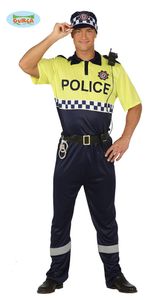 Lokale Spaanse Politie Kostuum Man