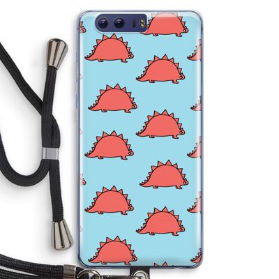 Dinosawrr: Honor 9 Transparant Hoesje met koord