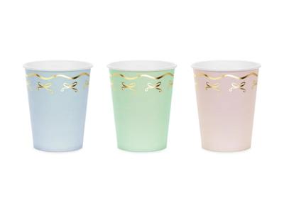 Bow Tie Cups Mix Colors (220ml)