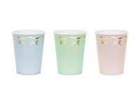 Bow Tie Cups Mix Colors (220ml)