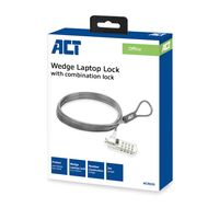 ACT AC9035 Wedge laptopslot met cijfercode 2m - thumbnail