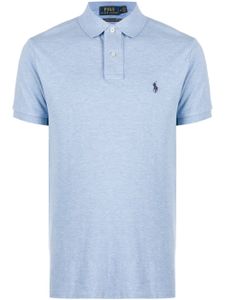 Polo Ralph Lauren polo à logo brodé - Bleu