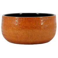 Schaal olivier d29h14cm terra