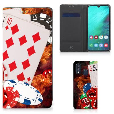 Samsung Galaxy A40 Hippe | Standcase | Casino