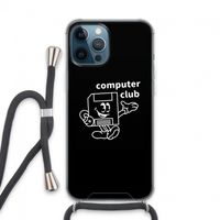 Floppyhead: iPhone 13 Pro Max Transparant Hoesje met koord