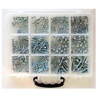 Bofix 214693 Doos assortiment 12 vaks Inbusbouten verzinkt - thumbnail