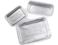 Weber Aluminium BBQ Lekbakjes Klein 10 stuks Druip Bakje Drip Pans