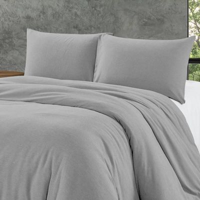 Zensation Dekbedovertrek Bamboo Touch Grey-200x200/220 Zensation Dekbedovertrek Bamboo Touch Grey-200x200/220