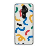 Illustratieve pop 2: Sony Xperia Pro-I Transparant Hoesje