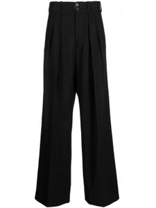 Plan C pantalon ample à plis - Noir