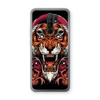 Tiger and Rattlesnakes: Xiaomi Redmi 9 Transparant Hoesje