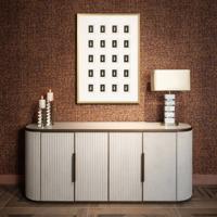 Richmond Dressoir 'Tivoli' Stof en keramiek, 192cm