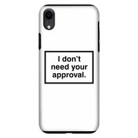 Don't need approval: iPhone XR Tough Case