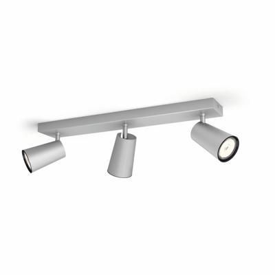 Philips OpbouwspotPaisley 3-lichts grijs - 5057348PN