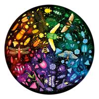 Ravensburger Legpuzzel circle of colors insecten, 500st. Ravensburger Legpuzzel circle of colors insecten, 500st.
