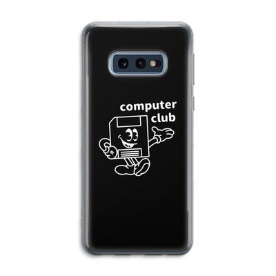 Floppyhead: Samsung Galaxy S10e Transparant Hoesje