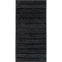 Cawö Cawo Noblesse2 Uni Handdoek 50/100 zwart