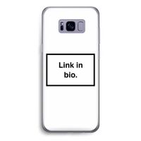 Link in bio: Samsung Galaxy S8 Transparant Hoesje