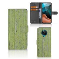 Xiaomi Poco F2 Pro | Book Style Case | Green Wood