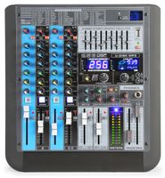 Power Dynamics PDM-S604 6 kanalen 10 - 45000 Hz Zwart, Blauw - thumbnail