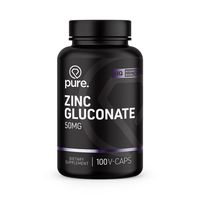 -Zinc Gluconate 50mg 100v-caps - thumbnail