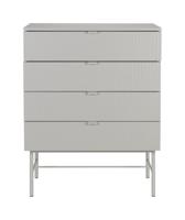 ZILT Ladekast 'Shanin' Met 4 lades, kleur Beige
