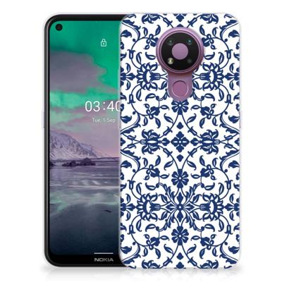 Nokia 3.4 | TPU Case | Flower Blue