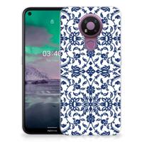 Nokia 3.4 | TPU Case | Flower Blue