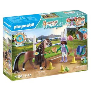 PLAYMOBIL Horses of Waterfall Zoe en Blaze speelset