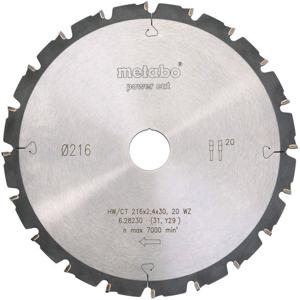 Metabo 628230000 cirkelzaagblad 21,6 cm 1 stuk(s)