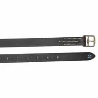 Stubben Beugelriemen zwart maat:pony