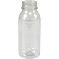 Fles | petfles | Gerecycled PET | zonder dop | 250ml | transparant | 1 pallet