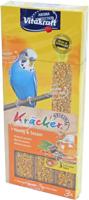 Vitakraft Vogel parkietenkracker honing/sesam 3in1 - Gebr de boon