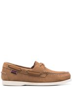 Sebago chaussures bateau Portland en cuir - Marron