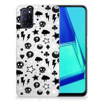 Silicone Back Case OPPO A52 | A72 Silver Punk