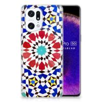 OPPO Find X5 Pro | TPU | Siliconen hoesje | Mozaïek