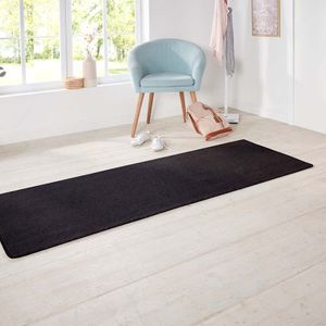 Loper Design - 80x200cm - Zwart Modern Vloerkleed - 123vloerkleed.nl is de online webshop voor vloerkleden en woonaccessoires.