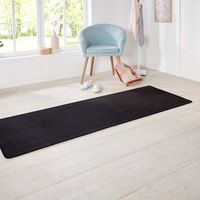 Loper Design - 80x200cm - Zwart Modern Vloerkleed - 123vloerkleed.nl is de online webshop voor vloerkleden en woonaccessoires. - thumbnail