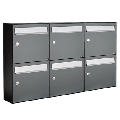 Allux Flow Set 3-Breed, 2-Hoog Antraciet - 40040065_3x2