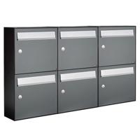 Allux Flow Set 3-Breed, 2-Hoog Antraciet - 40040065_3x2