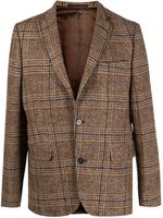 Officine Generale blazer boutonné à carreaux - Marron