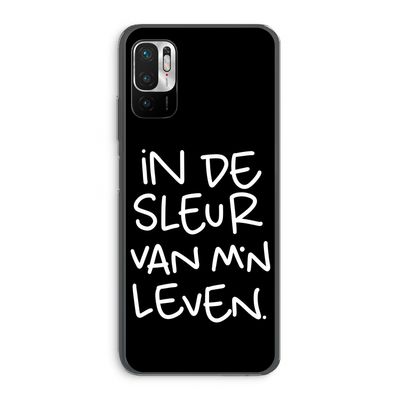 De Sleur: Xiaomi Redmi Note 10 5G Transparant Hoesje